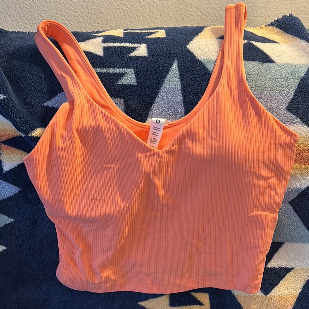 Athleta Orange Sports Bra